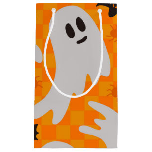 Ghost pattern small gift bag