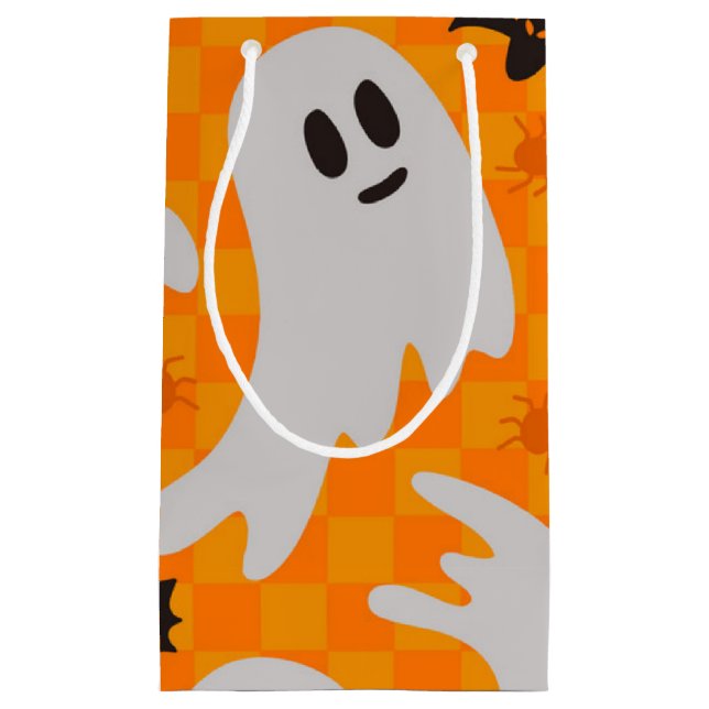 Ghost pattern small gift bag (Front)