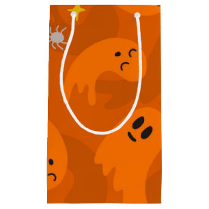 Ghost pattern small gift bag