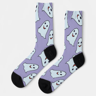 Ghost pattern socks