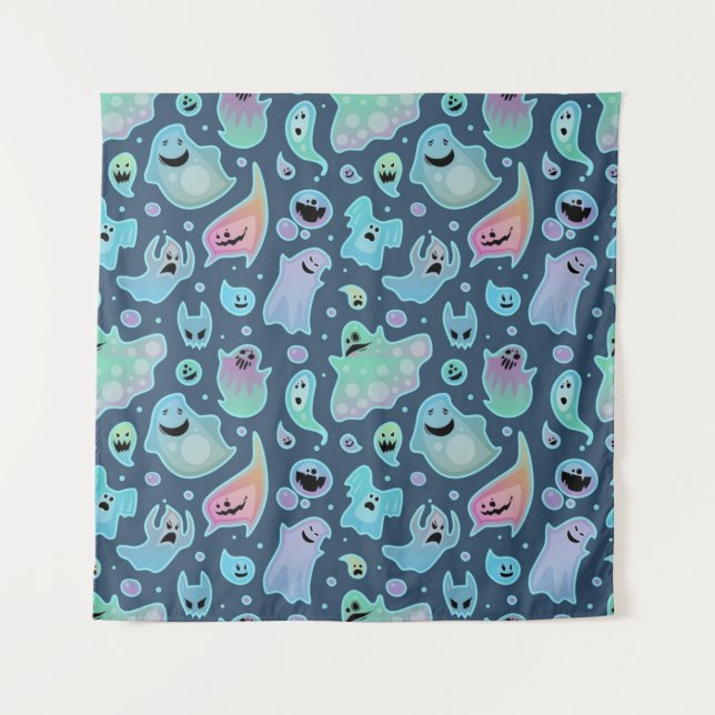 Ghost pattern tapestry (Front)