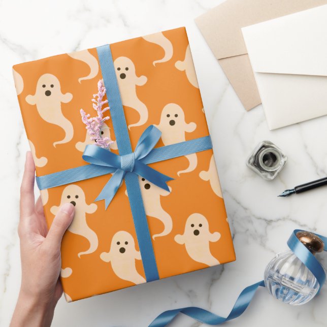 Ghost Pattern Wrapping Paper (Gifting)