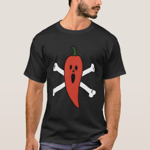 Ghost Pepper Chili Head Funny Gift Spicy Food Love T-Shirt