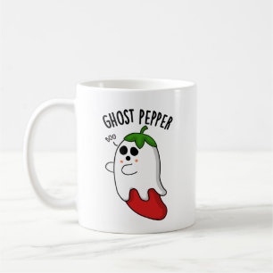 Ghost Pepper Funny Chili Pun Coffee Mug