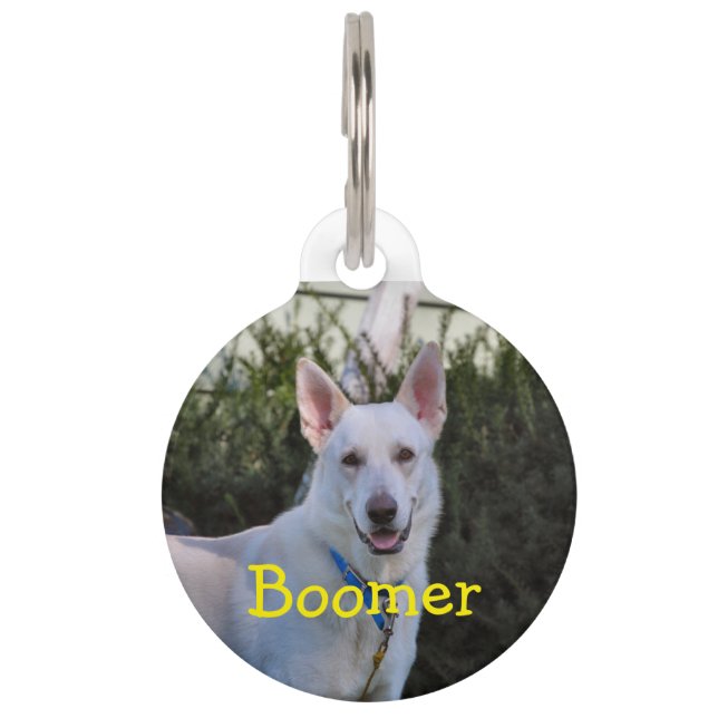 Ghost Pet Tag (Front)