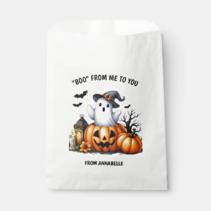 Ghost Pumpkin Boo Halloween Favour Bag
