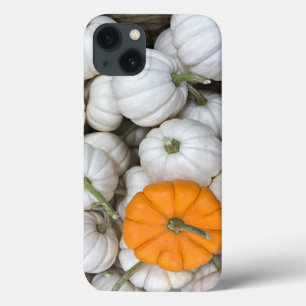 Ghost Pumpkins with a sneaky orange one iPhone 13 Case