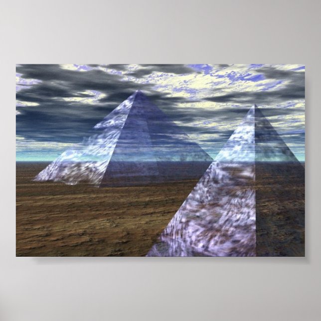 Ghost Pyramids Poster (Front)