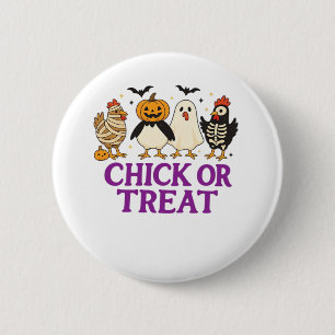 Ghost Reading in Cozy Halloween Library Classic T- 2 Inch Round Button