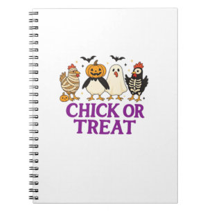 Ghost Reading in Cozy Halloween Library Classic T- Notebook