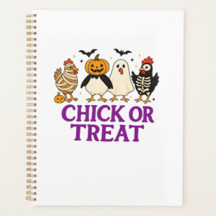 Ghost Reading in Cozy Halloween Library Classic T- Planner