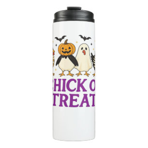 Ghost Reading in Cozy Halloween Library Classic T- Thermal Tumbler