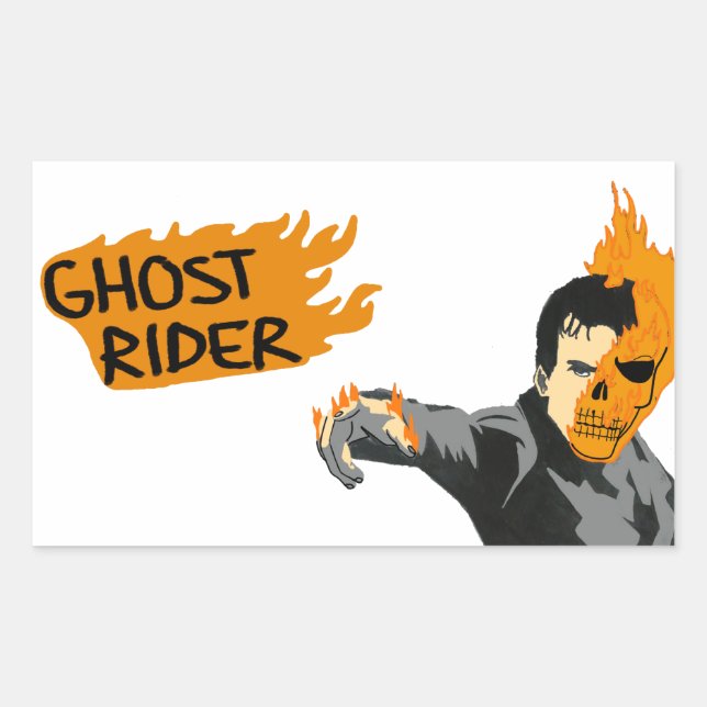 Ghost Rider Sticker (Front)