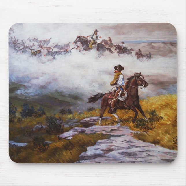 Ghost Riders in the Sky Mouse Pad (Front)