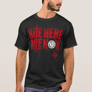 Ghost  Rite Here Rite Now Title Back And Front T-Shirt