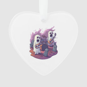 Ghost Rock Band Ornament