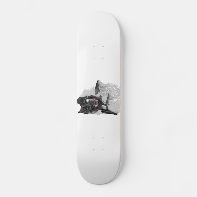 Ghost Shark Skateboard (Front)