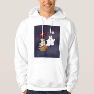 Ghost Ship Spooky Halloween Hoodie