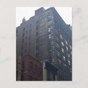 Ghost Signs Garment District Architecture New York Postcard