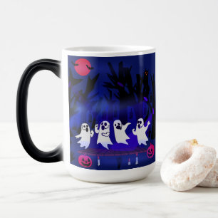 Ghost Singing Contest in Haunted Forest Graveyard Magic Mug