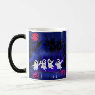 Ghost Singing Contest in Haunted Forest Graveyard Magic Mug