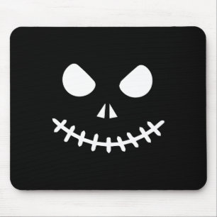 Ghost Skeleton Halloween Mouse Pad