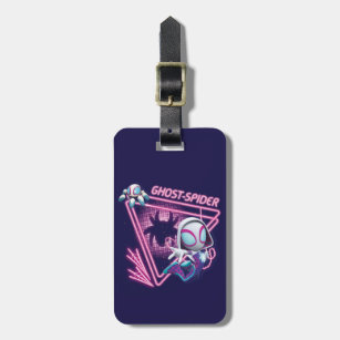 Ghost-Spider and TWIRL-E Glow Webs Glow Luggage Tag