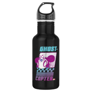Ghost-Spider Flying Her Ghost-Copter 532 Ml Water Bottle