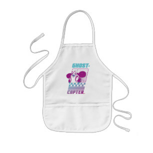 Ghost-Spider Flying Her Ghost-Copter Kids Apron