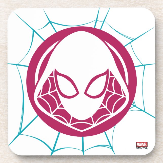 Ghost-Spider Icon Coaster (Front)