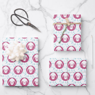 Ghost-Spider Icon Wrapping Paper Sheet
