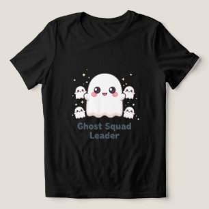 Ghost Squad Leader Kawaii Halloween  Tri-Blend Shirt