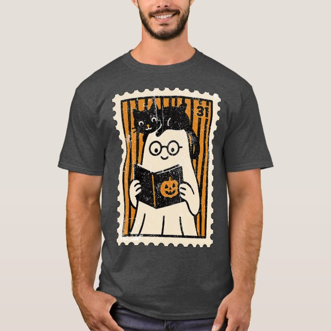 Ghost Stamp T-Shirt (Front)
