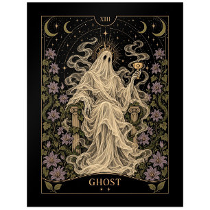 Ghost, Starlit Tarot Art Postcard