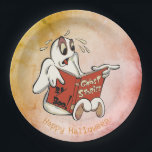 Ghost Stories Halloween Paper Plates<br><div class="desc">Elegant Ghost Stories Halloween Paper Plates</div>
