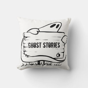 Ghost Stories Throw Pillow