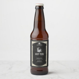 Ghost Tears Halloween Bière Étiquettes