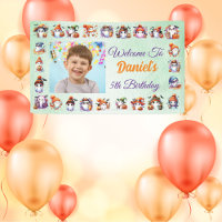 Ghost Theme in Light Green Watercolor Birthday 
