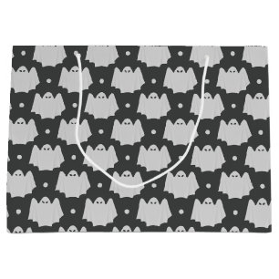 Ghost-Themed Halloween Large Gift Bag