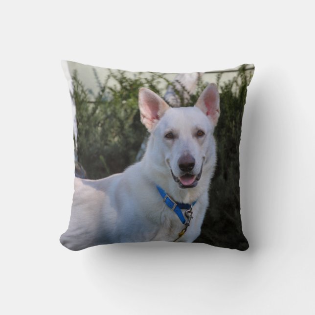 Ghost Throw Pillow (Front)