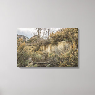Ghost Town Foundation; Standardville, Utah Canvas Print