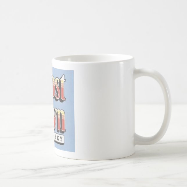 Ghost Town in the Sky Amusement Park Maggie Valley Coffee Mug (Right)