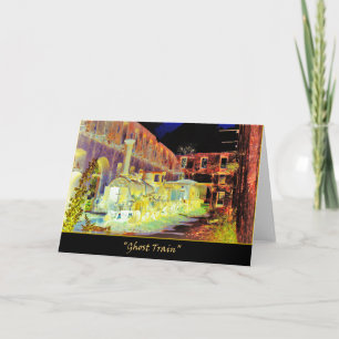 "Ghost Train" Greeting Cards