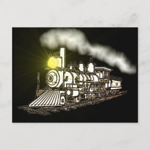 Ghost Train Postcard