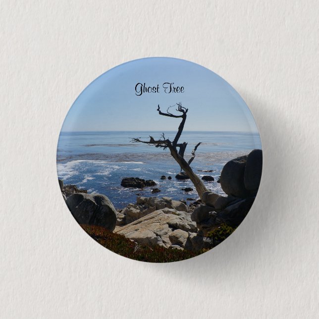 Ghost Tree – Scenic 17 Mile Drive Button (Front)