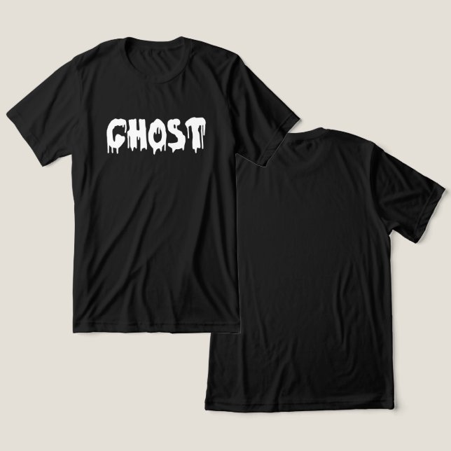 Ghost Tri-Blend Shirt (Design Front & Back)