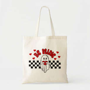 Ghost Valentine’s Day Tote Bag, funny Gift tote   Bag
