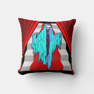 Ghost Walking Design - Throw Pillow