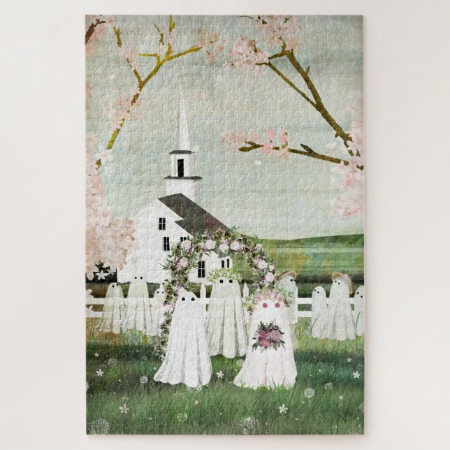 Ghost Wedding Puzzle (Vertical)