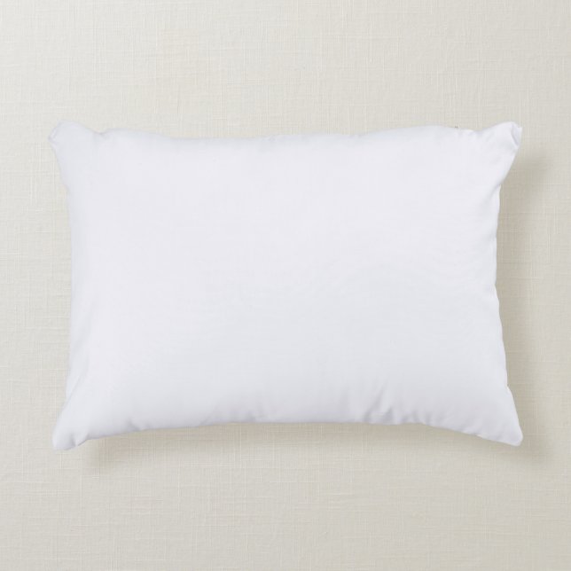Ghost White Accent Pillow (Front)